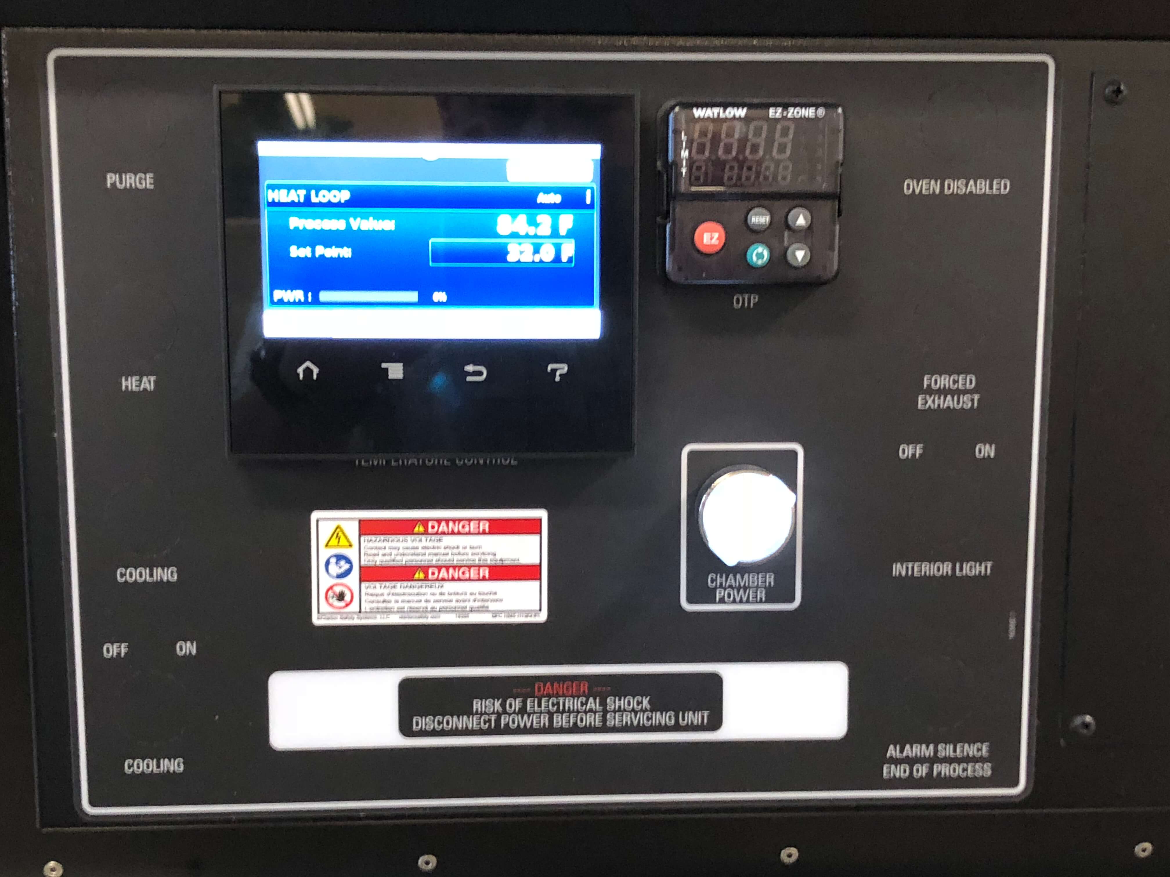 Tempering oven