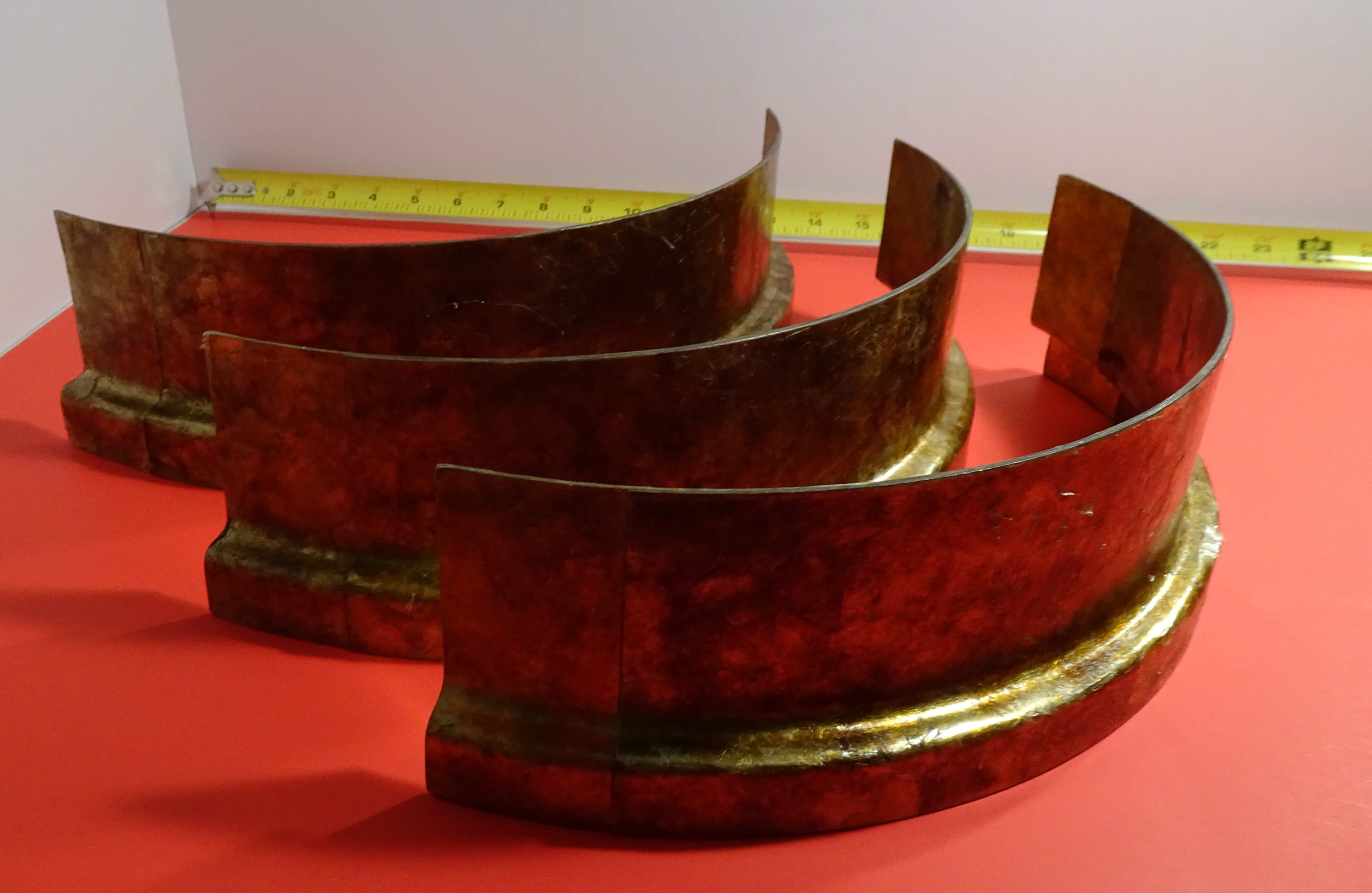 Molded Arcs from Shellac Molding Plate