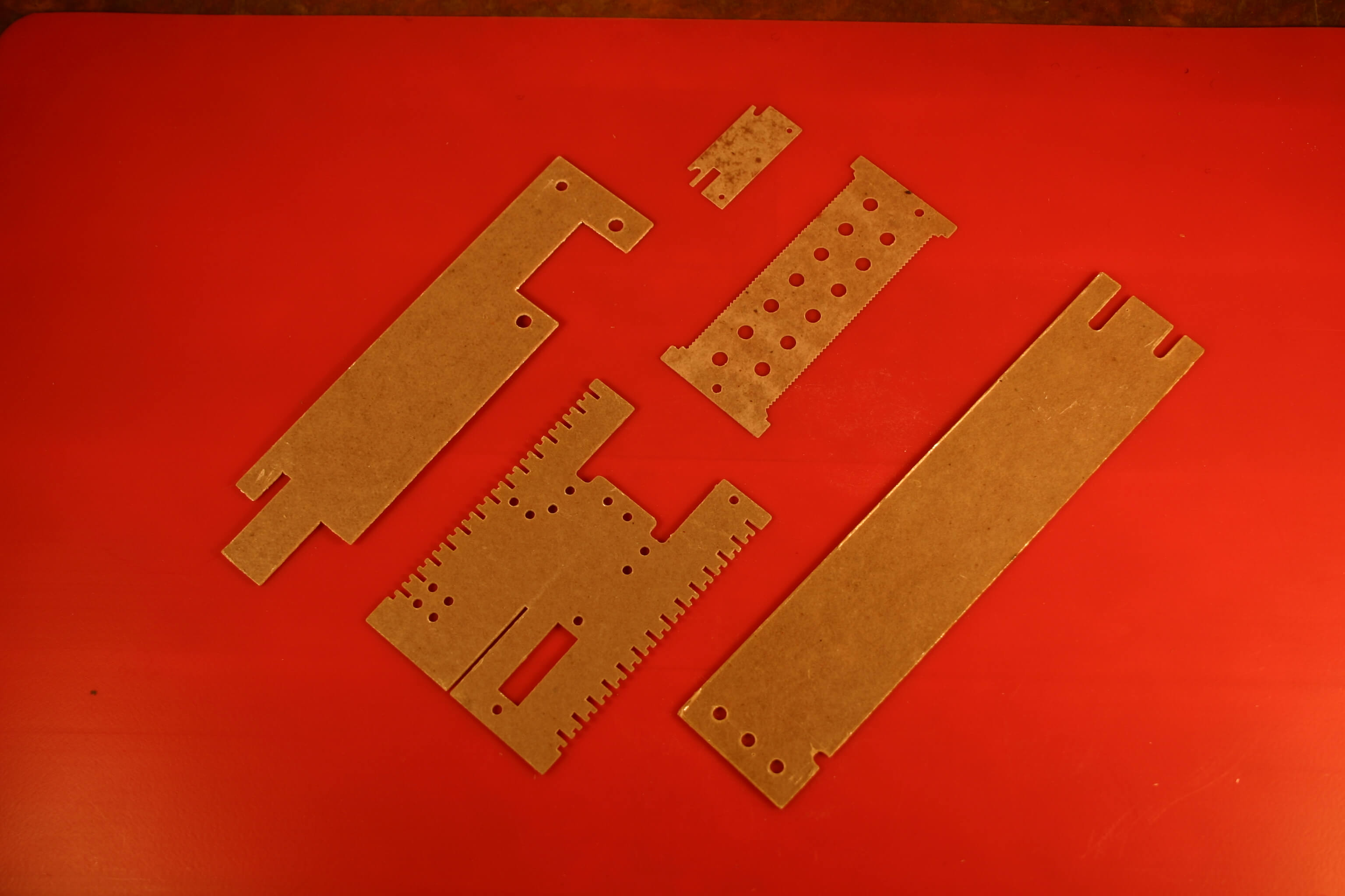 Custom fabricated mica parts